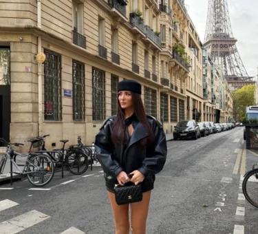 Alba Vukaj “ndez” Parisin me look-un e saj!