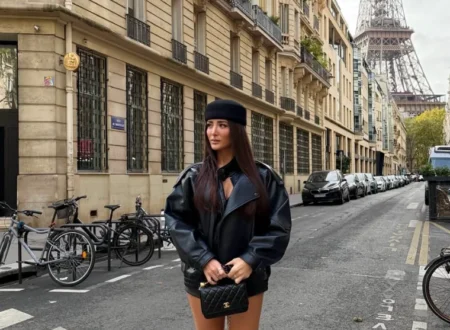 Alba Vukaj “ndez” Parisin me look-un e saj!